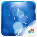 3D飘落的羽毛:梦象动态壁纸