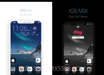 IOS Mix(华为EMUI5/8IOS主题)v4鐎瑰宕渧1.3截图