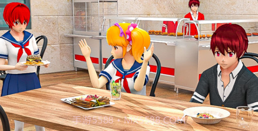 动漫高中樱花少女v1.0.14截图