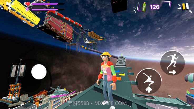 只能向上跳v1.8截图