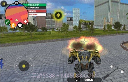 火柴人绳索英雄黑衣人无限金币版v3.4.9截图