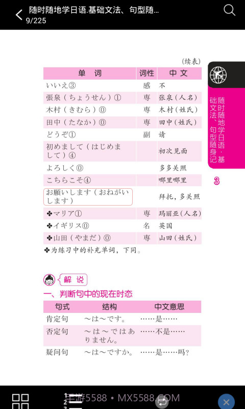 日语基础文法与句型v2.67.14截图