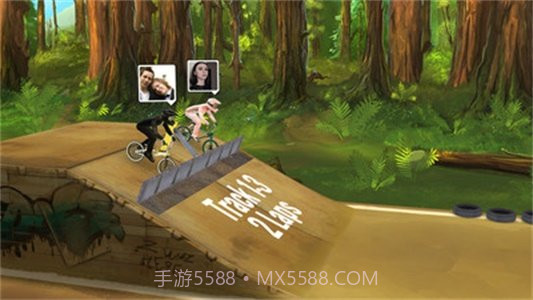 疯狂自行车赛2v2.0.11截图