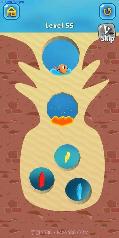 挖掘解谜救救小鱼v1.3.20截图