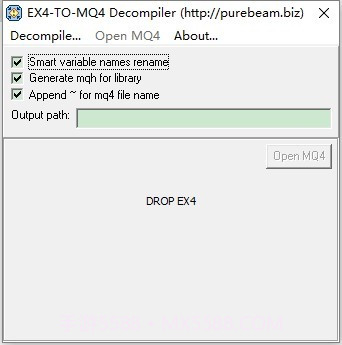 ex4 to mq4 最新版工具v2.51截图