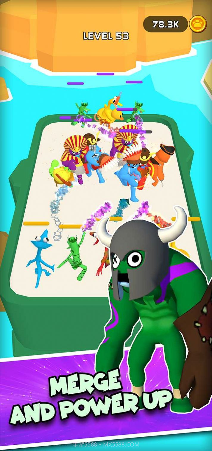合并彩虹蓝色怪物V1.0.18截图