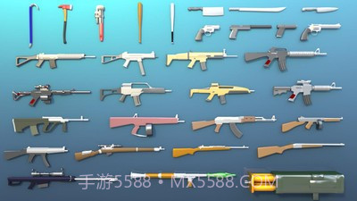 像素战争之枪支世界免费版1.7截图