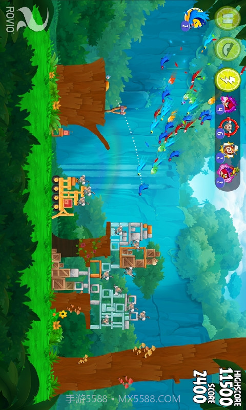 愤怒的小鸟里约版 Angry Birds Rio截图2 愤怒的小鸟里约版 Angry Birds Rio截图2