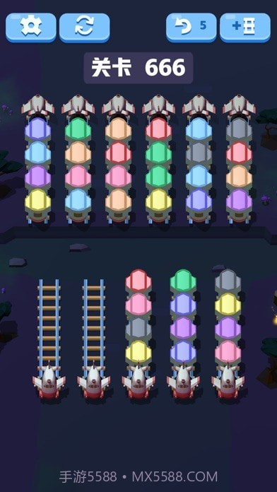 小火车排序截图4