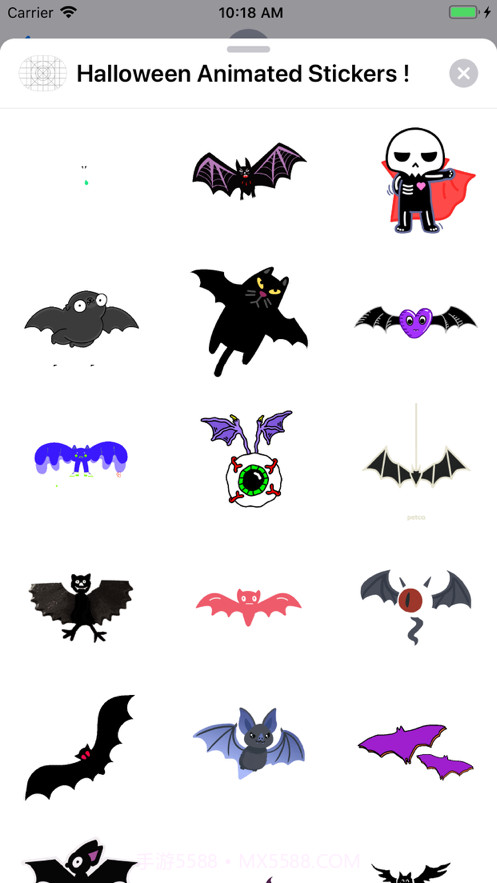 HalloweenAnimatedStickers!截图4