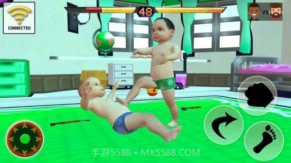 宝宝摔跤对决截图1 宝宝摔跤对决截图1