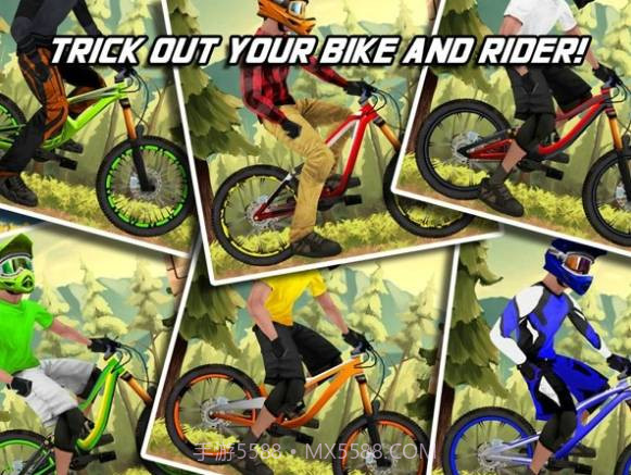 疯狂山地自行车截图1 疯狂山地自行车截图1