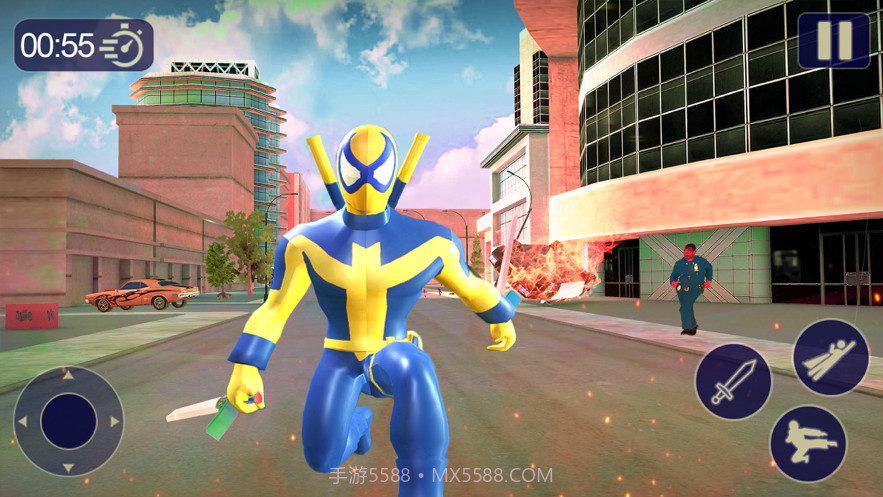 忍者蜘蛛侠绳索英雄2截图2