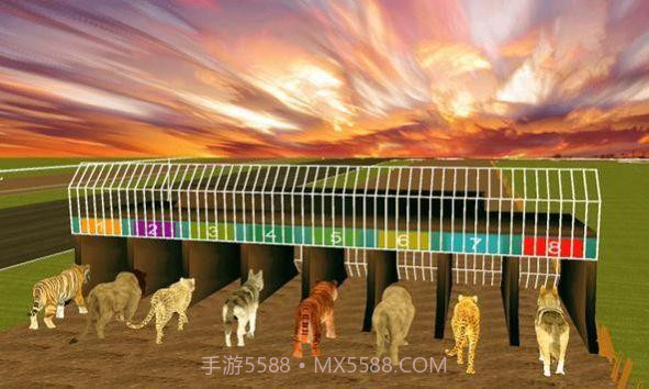 疯狂的丛林动物竞速截图2