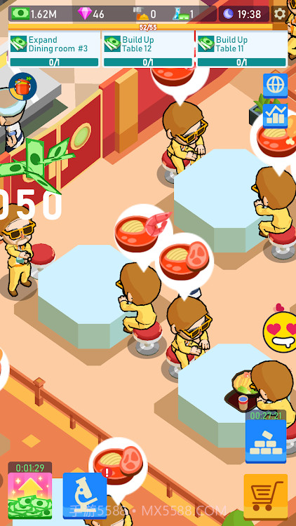 放置面馆截图1 放置面馆截图1