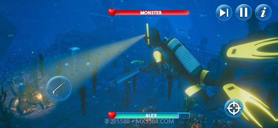 筏生存水下打猎截图4