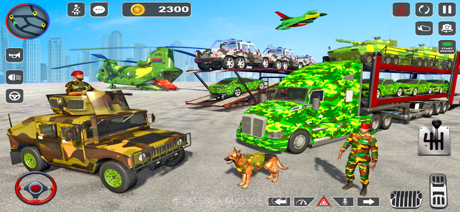 美国陆军汽车运输卡车截图2