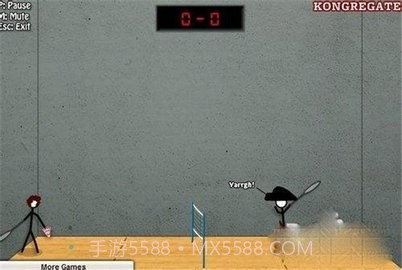 火柴人打羽毛球截图3
