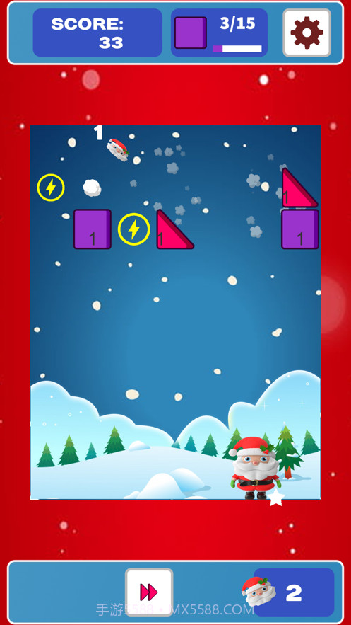 碎砖机圣诞老人截图1