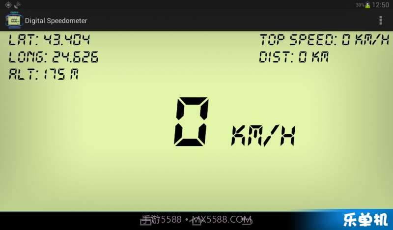 的数字化GPS测速仪截图2 的数字化GPS测速仪截图2
