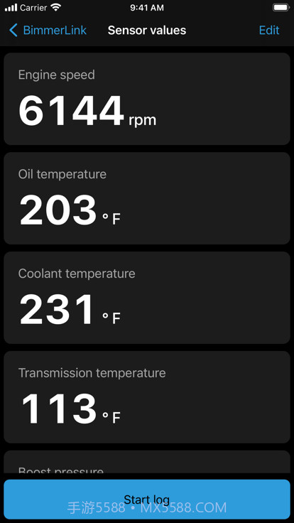 BimmerLink传感器截图1 BimmerLink传感器截图1