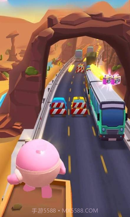 酷跑炸翻天截图2