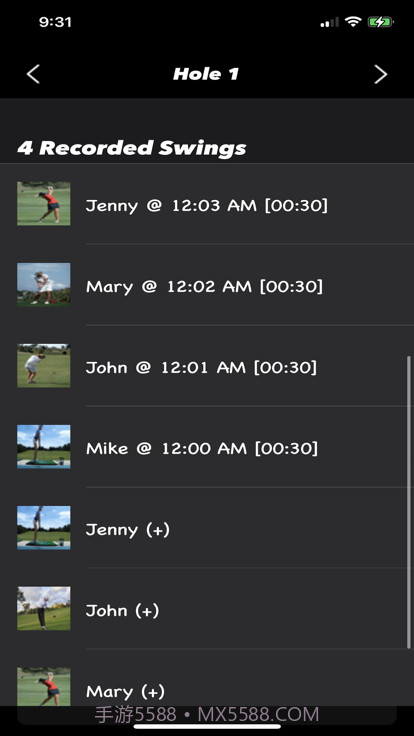TMG追踪我的高尔夫截图3