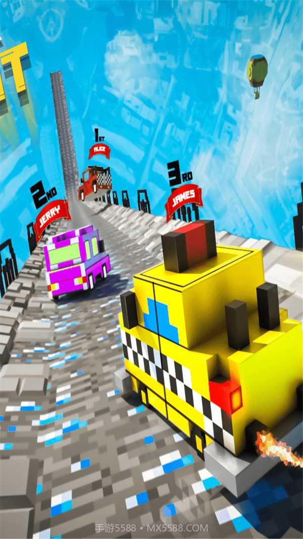 方块坡道飞车截图4 方块坡道飞车截图4