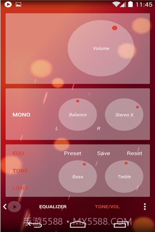Poweramp透明主题截图5