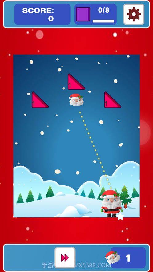 碎砖机圣诞老人截图2