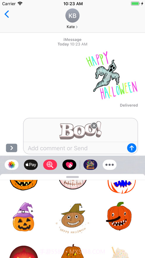HalloweenAnimatedStickers!截图3