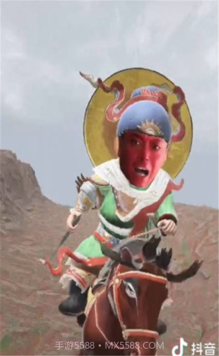 抖音很火的关公骑马特效截图2