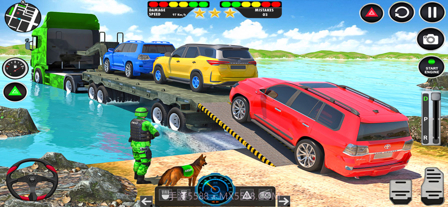 美国陆军汽车运输卡车截图4