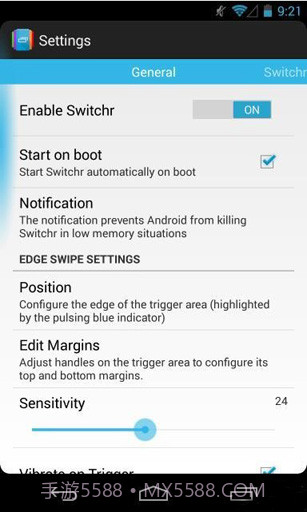 侧边栏手势 Switchr Beta截图2 侧边栏手势 Switchr Beta截图2