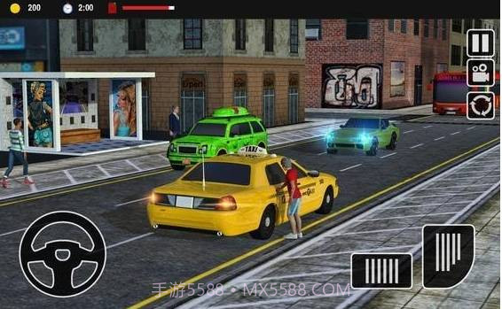 疯狂出租车驾驶模拟截图3 疯狂出租车驾驶模拟截图3