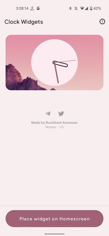 时钟小工具截图3