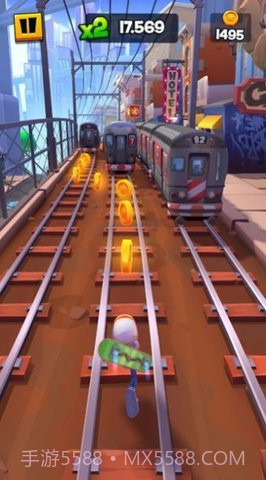 地铁跑酷滑板英雄全皮肤截图2