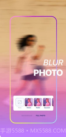 自动模糊背景相机截图2