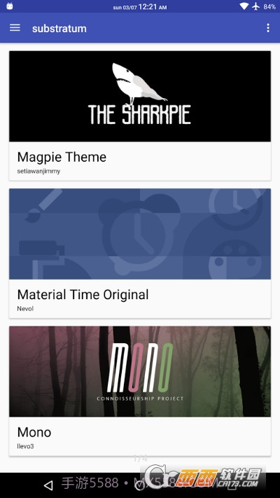substratumlite主题管理截图2