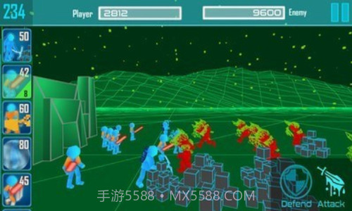 火柴人霓虹战争截图1