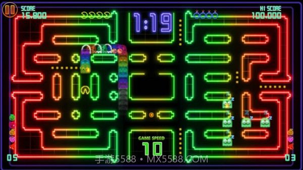 吃豆人锦标赛DX截图1 吃豆人锦标赛DX截图1