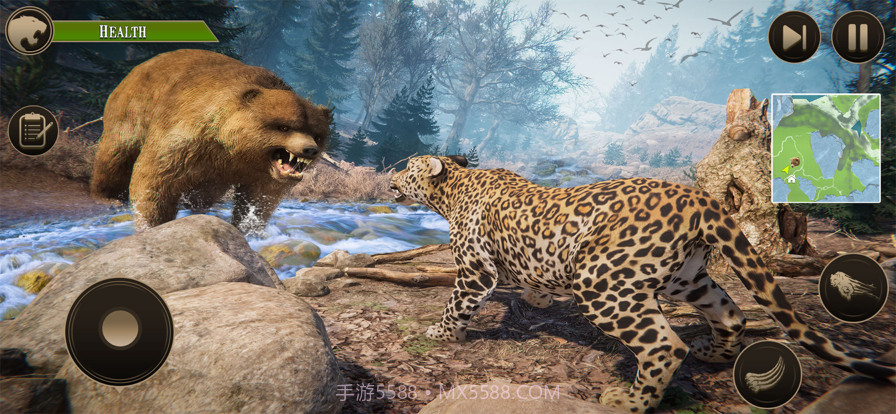 荒野豹家庭生活模拟截图2 荒野豹家庭生活模拟截图2