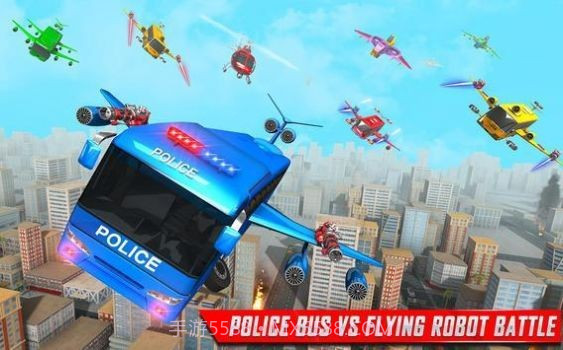 变形警车机器人截图1