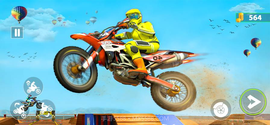 摩托车赛车模拟器截图1