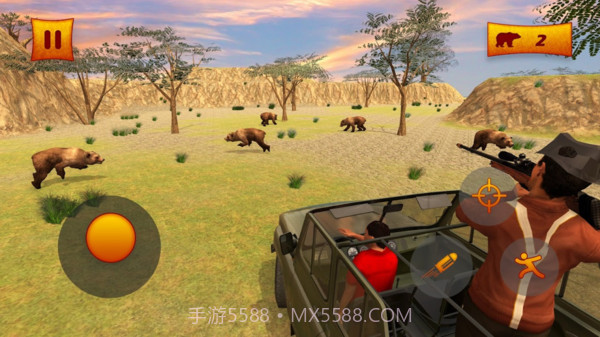 丛林动物狙击手截图4 丛林动物狙击手截图4