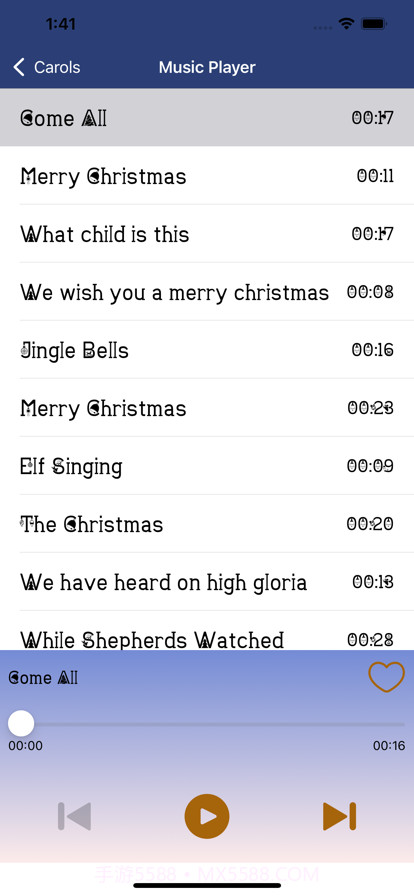 圣诞节歌曲和铃声截图2