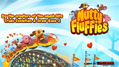 动物过山车 Nutty Fluffies截图1
