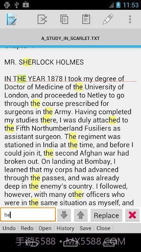 Jota+文本编辑器截图3