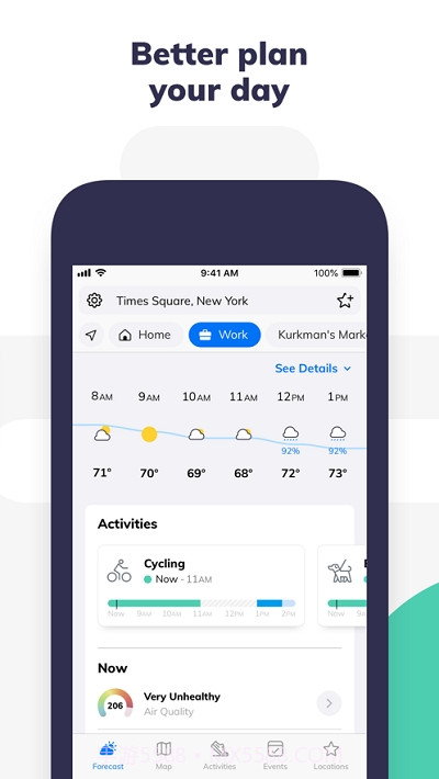 ClimaCell天气截图1 ClimaCell天气截图1