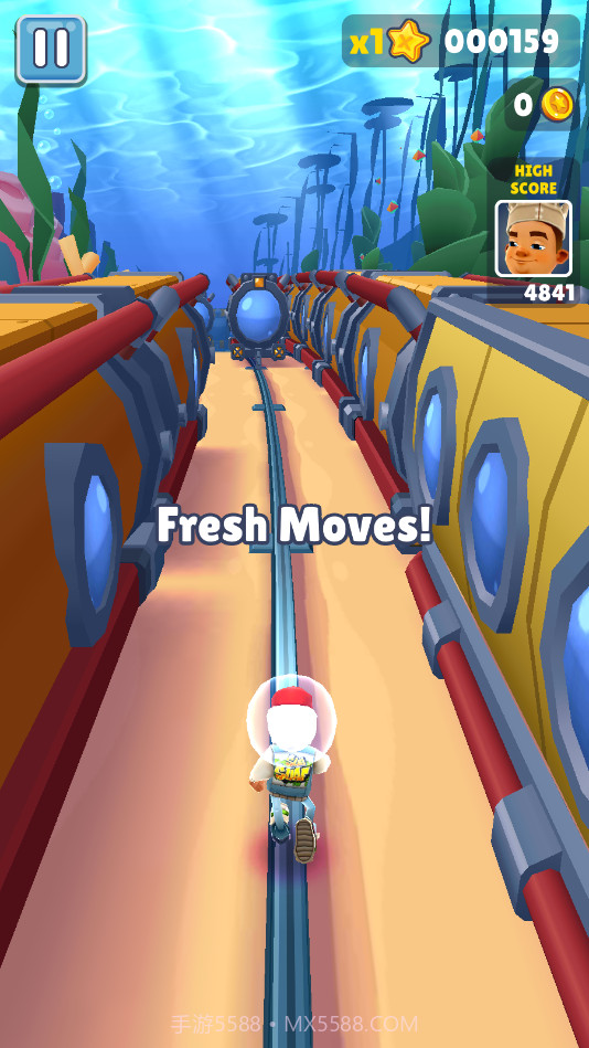 地铁跑酷GG菜单版截图2 地铁跑酷GG菜单版截图2